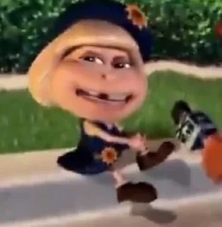 Telegram sticker 👩 carinha triste