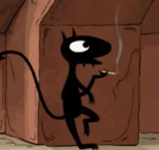 Telegram sticker 🚬 carinha triste