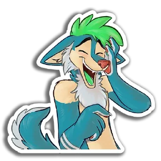 Video sticker 😂 Ebb OwO the Wusky