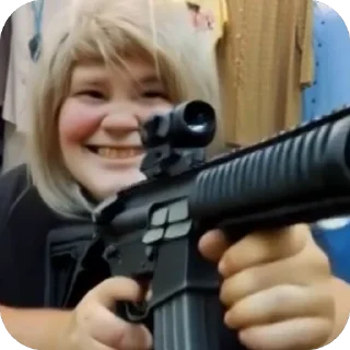 Telegram sticker 🫥 Патрончик ➡️ @Ctikerubot