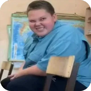 Sticker 😔 Патрончик ➡️ @Ctikerubot