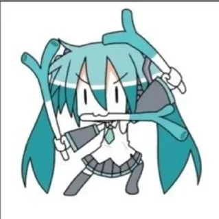 Video sticker 🔪 Miku