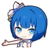 Sticker 🫲 🪄 секай емоткі 2/2 🎀 @nalipemoji