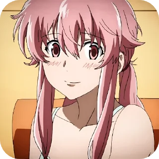 Video sticker 😁 Yuno Gasai @Rucodellllstick