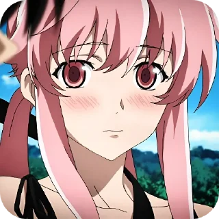 Sticker 😞 Yuno Gasai @Rucodellllstick