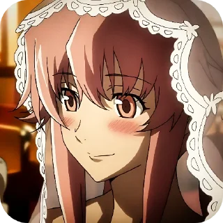 Video sticker 🥰 Yuno Gasai @Rucodellllstick