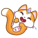 Sticker 😂 A Unicorn Cat