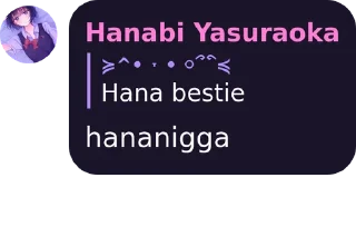 Telegram sticker ✔️ ≽^• ˕ • ྀི≼'s hana