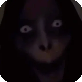 Telegram sticker 👄 New horror