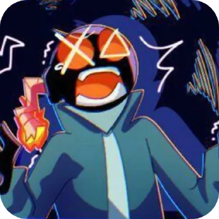 Telegram sticker 🖼 FNF. Whitty