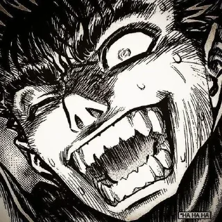 Telegram sticker 🩸 - ᗷY @ahMshY 𓉮 . Musashi | Guts