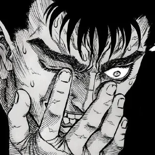 Telegram sticker 🩸 - ᗷY @ahMshY 𓉮 . Musashi | Guts