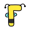 Video sticker 🔤 Сучий алф�...