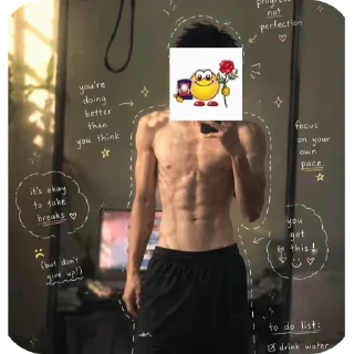 Telegram sticker 💪 Reach sey ❤️🫂