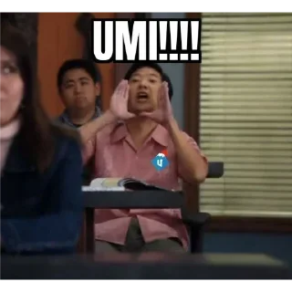 Sticker 🦦 COCA UMI COLA