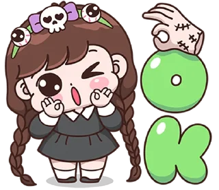 Telegram sticker ⭐ บุบบิบ ปาร์ตี้ผีน่ารัก:@sticker666XA