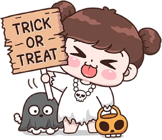 Sticker ⭐ บุบบิบ ปาร์ตี้ผีน่ารัก:@sticker666XA
