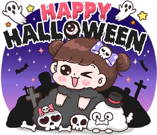 Video sticker ⭐ บุบบิบ ปาร์ตี้ผีน่ารัก:@sticker666XA