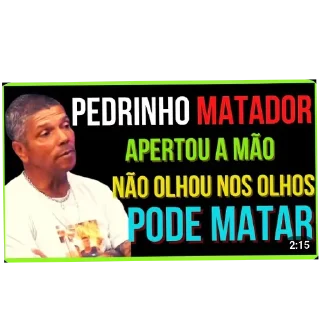 Video sticker 🖼 little Pedro killer @zombeteiro