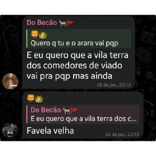 Telegram sticker 👍 Pérolas do BF