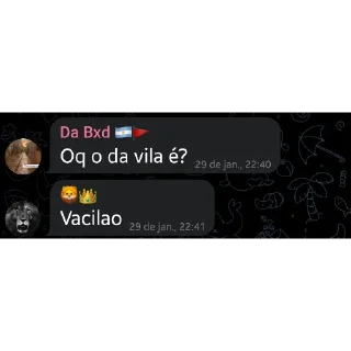 Telegram sticker 👍 Pérolas do BF