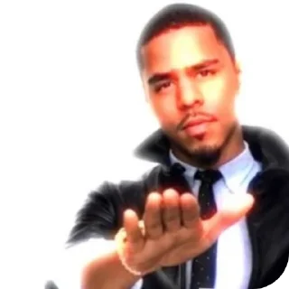 Telegram sticker ✋ I am u