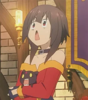 Video sticker 😨 Konosuba S3