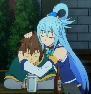 Telegram sticker 😇 Konosuba S3