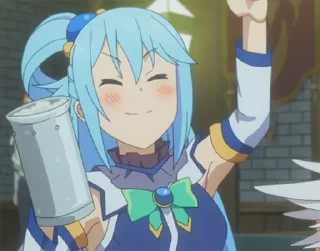 Telegram sticker 😆 Konosuba S3