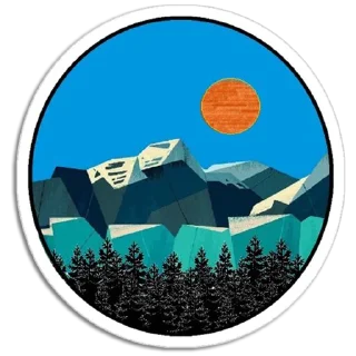 Telegram sticker 🌄 Nature Scenes @PunjabiSticker
