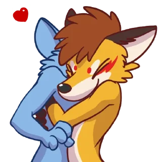 Telegram sticker 💛 LunLunFox