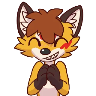 Telegram sticker 💛 LunLunFox