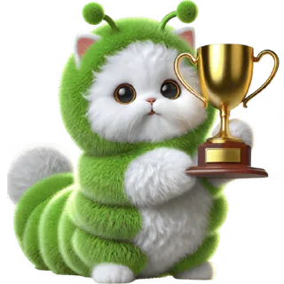 Telegram sticker 🏆 Пушистый Червяк @Nyasticks
