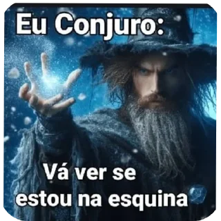 Telegram sticker 🖼 Mago supremo ⚡