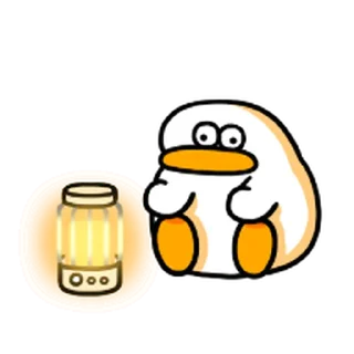 Telegram sticker ⭐ 읏춧 추! 오둥이입니다만 @moe_sticker_bot
