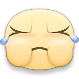 Телеграм стикер 😊 meep old facebook emojis