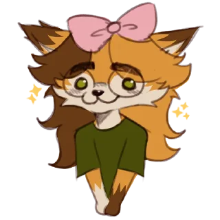 Telegram sticker 🎀 Mini Ariel !