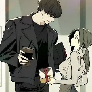 Sticker 🗝 Teaha • Hae soo @Hanim1O @Manhwa1O