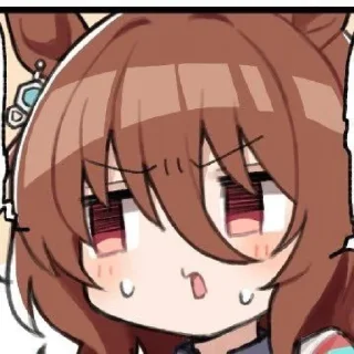 Telegram sticker 🤩 УМАлишённые (@umamusume_ru)