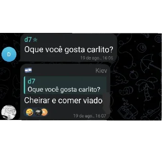 Telegram sticker 👍 Carlito Gay