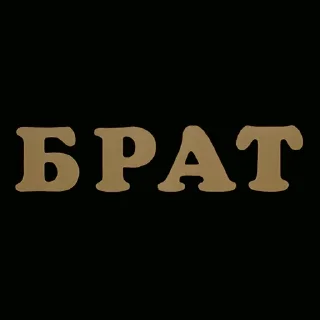 Video sticker 👁 Брат