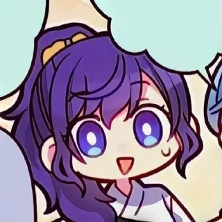 Telegram sticker 🌟 Mafuyuuu!!