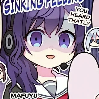 Sticker 🌟 Mafuyuuu!!