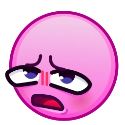 Sticker 😔 Horny Emoji