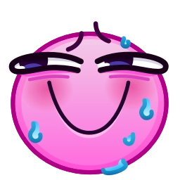 Sticker 😅 Horny Emoji
