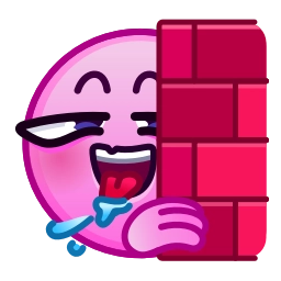 Sticker 🫣 Horny Emoji