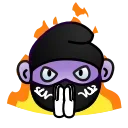 Video sticker 😈 Adeomik