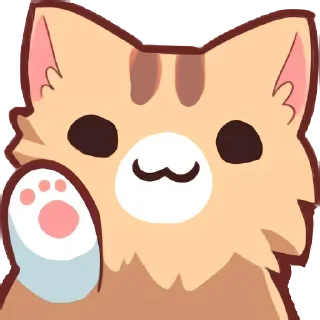 Telegram sticker 👋 Naughty cat (@dailystkrbot)