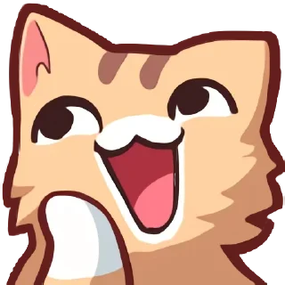 Telegram sticker 😁 Naughty cat (@dailystkrbot)