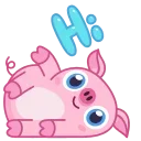 Video sticker 👋 Nick Wallow Pig